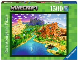 RAVENSBURGER CASSE-TÊTE 1500 PIÈCES - MONDE DE MINECRAFT #17189